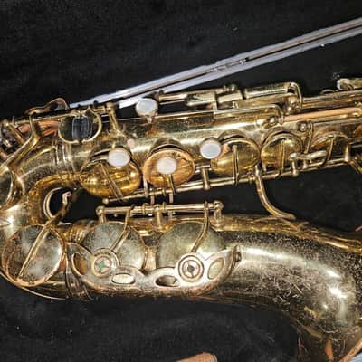 La Monte Alto Saxophone With Case, Italy, Very Good Condition image 7