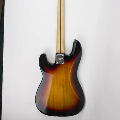 Fender Precision Jazz Bass with Maple Fretboard 2022 - 3-Color Sunburst image 8