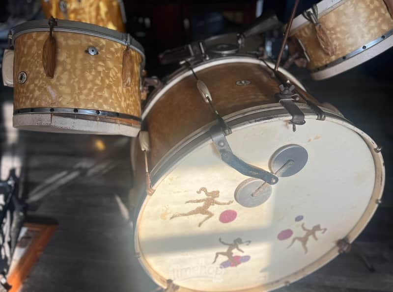 Ludwig Vintage 1940’s - Crystal pearl image 1