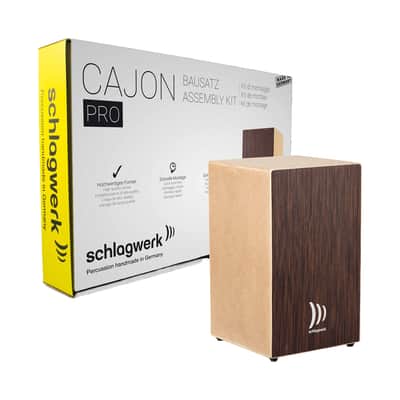 Schlagwerk CBA30SW DIY Cajon Quick Assembly Pro Kit Large - Wenge image 2
