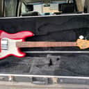 Fender P bass guitar 1996 Red