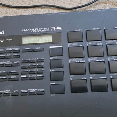 Roland R-5 Human Rhythm Composer 1989 - 1992 - Black image 4