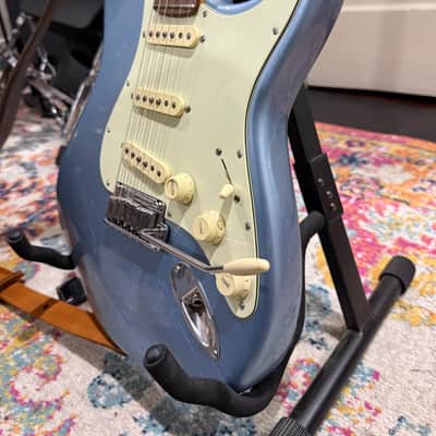Fender American Ultra Luxe Vintage ’60s Stratocaster Ice Blue Metallic – Plek’d – OHSC/Case Candy image 8