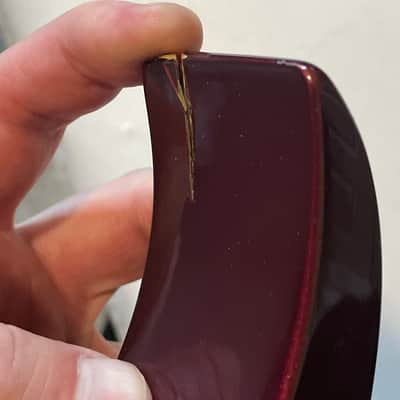 1991 Japan Ibanez RG560 Violet Pearl Guitar Body Floyd Ready & Neckplate image 20