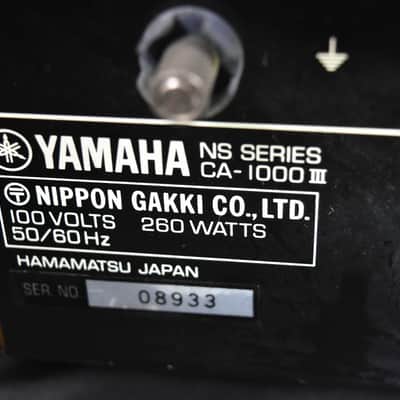 Yamaha CA-1000 III Stereo Amplifier in Very Good Condition [Japanese Vintage!] image 9