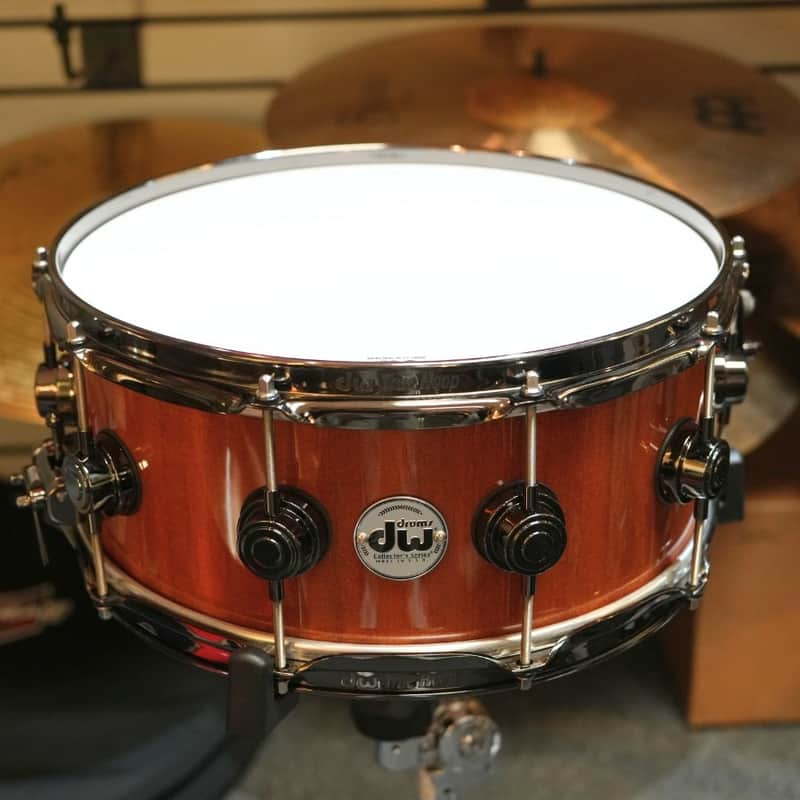 DW 14x6.5 Collector's Series Exotic Snare Drum Sapele - Used image 1