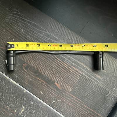 Right Angle XLR 8” Patch Cables (lot of 3) image 3