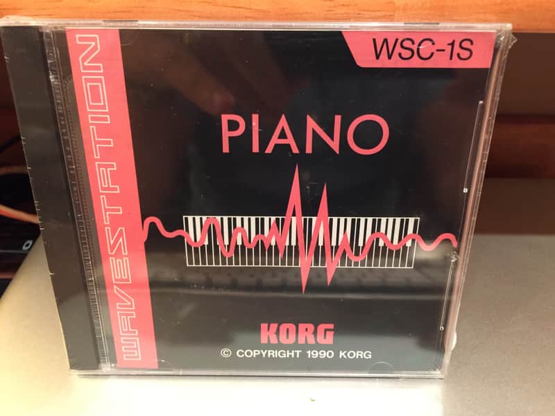 Korg WSC-1S Wavestation Piano PCM / Program Card Set - Original Factory Shrink Wrap image 1