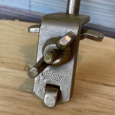 Ludwig Vintage cowbell mount - nickel image 2