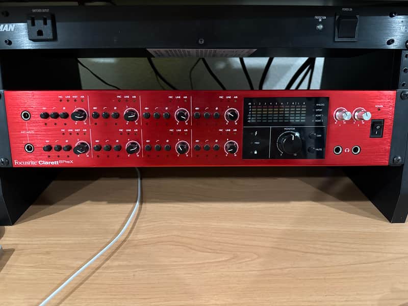 Focusrite Clarett 8Pre X Thunderbolt Audio Interface | Reverb