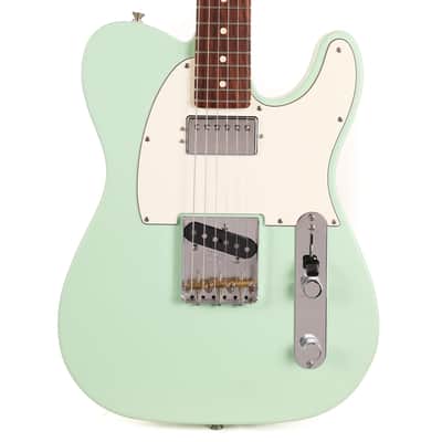 Fender American Performer Telecaster Hum Satin Surf Green 2022 image 2