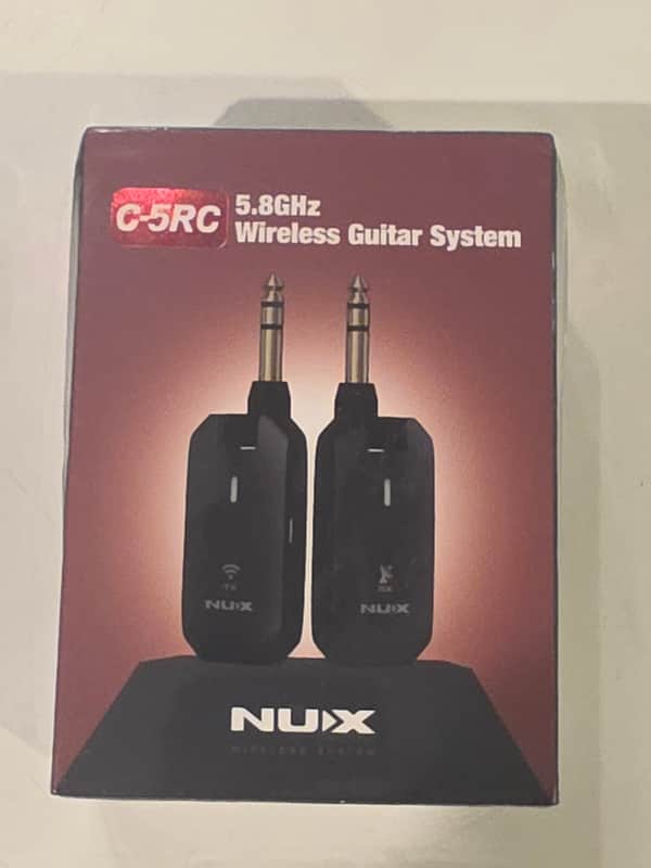 NuX C-5RC Wireless Guitar System 2021 - Present - Black image 1