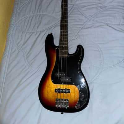 Squier by Fender Affinity P-Bass Precision Bass Guitar Blue 2002