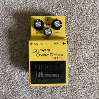 Boss SD-1W 2020s - Yellow image 1