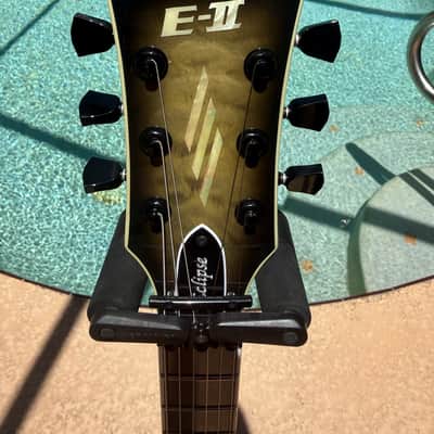 ESP - E-II Eclipse Fanatic's Run Floyd Rose 2017 - Killerburst Black Gloss image 8