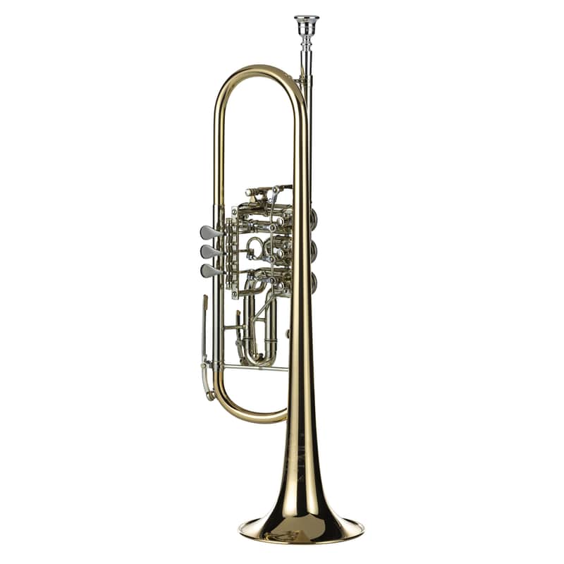 B&S 3006 AERA Bb-Trompete - Rotary Valves Bb Trumpet image 1
