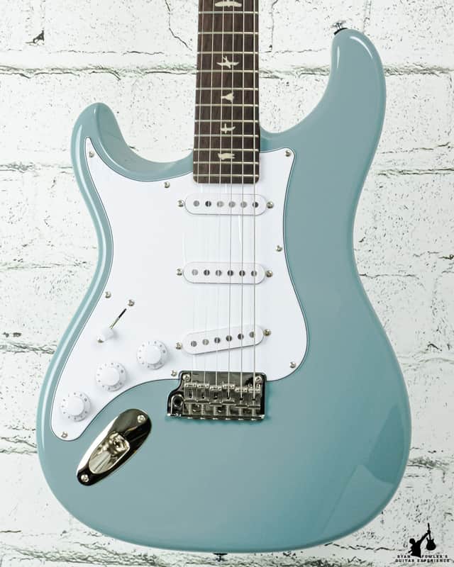 PRS SE Silver Sky Stone Blue Lefty w/ bag image 1