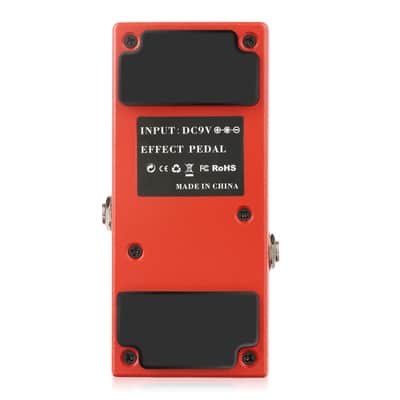 CALINE CP-31 Hot Spice Red Wah Pedal in a Small and Versatile Size image 3