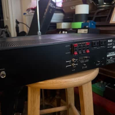 NAD 2160 Stereo Power Amplifier 1982-1984 - Grey image 2