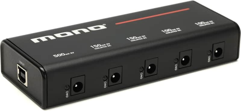 MONO 5-outlet Isolated USB Pedalboard Power Supply - Small (PFXPSSMd1) image 1