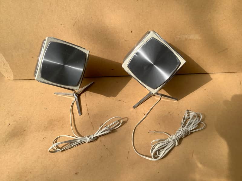 Grundig Audiorama 700 hifi cube vintage speakers / amazing | Reverb
