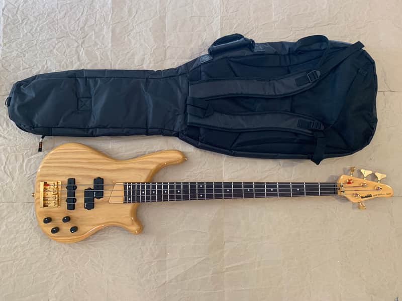 美品 Kawai Rockoon Schaller RB-61PJ ベース Rockoon Schaller RB-61PJ Bass guitar 1989 - Natural 2p Ash body