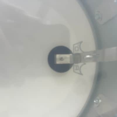Slingerland No. 130 Gene Krupa Sound King 5x14" 8-Lug Chrome Over Brass Snare Drum with Zoomatic Strainer 1963 - 1977 - Chrome image 7