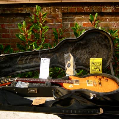 ULTRA RARE! * 2002 Gibson USA Les Paul Junior Special PLUS * Trans Amber TIGER FLAME ! * Standard image 22