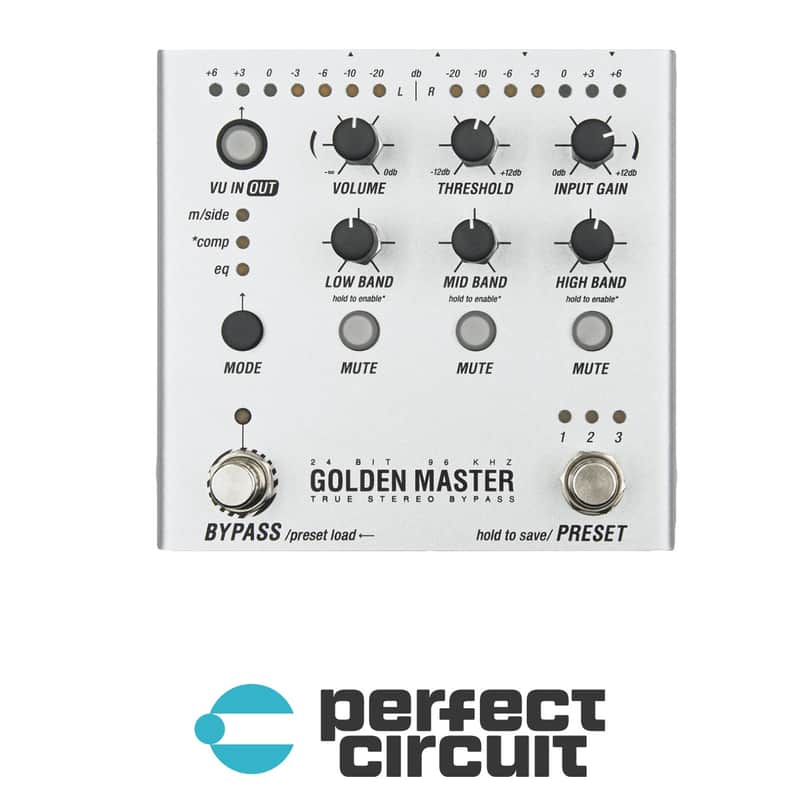 Endorphin.es Golden Master Multi-Band Compressor Pedal image 1