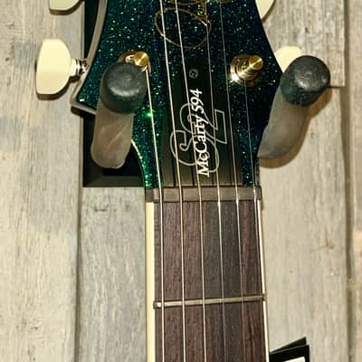 NEW PRS S2 McCarty 594 Thinline - Custom Color, Awesome Green Blue Sparkle, Ships Fast With Pro Set Up! image 6