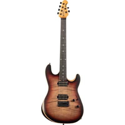 Ernie Ball Music Man Sabre Rabea Massaad HH Electric Guitar - Vileblood Burst image 2