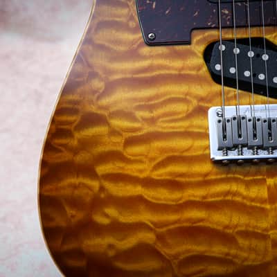 TOM ANDERSON USA Hollow Drop T Classic Quilt "Tobacco Fade + Rosewood" (2012) image 11