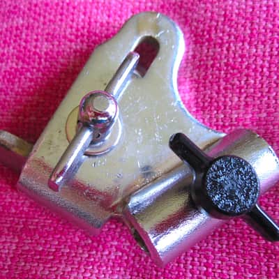 Premier Bass Drum Rim Hoop Leg Spur Attachment Bracket - Vintage image 1