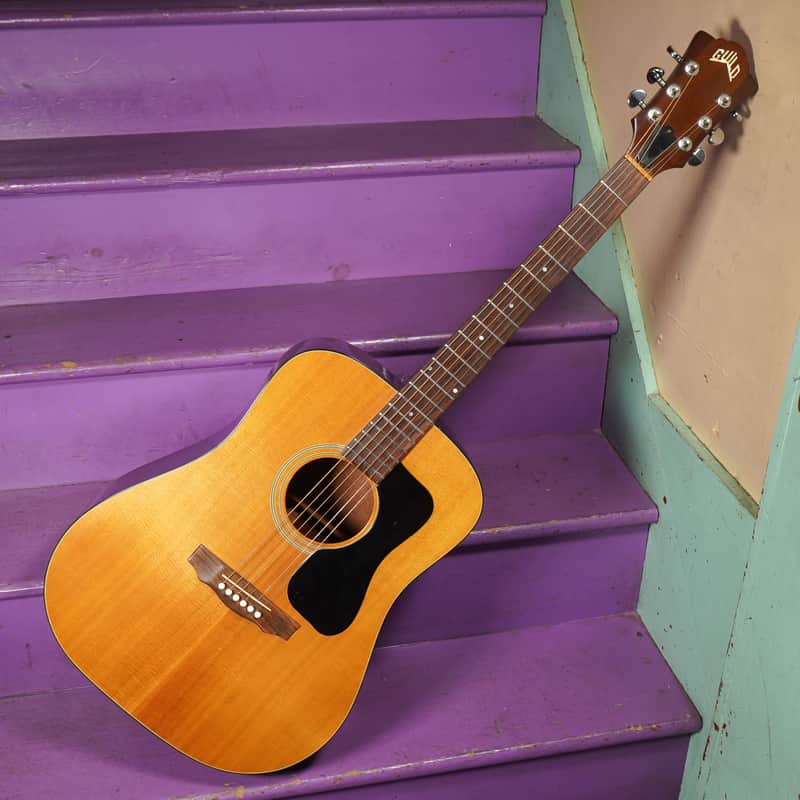1985 Guild D-35 Dreadnought Guitar (VIDEO! Fresh Work, Ready)