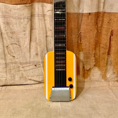 ~1955 Aloha Cast Aluminum 8 String Lap Steel Guitar image 3