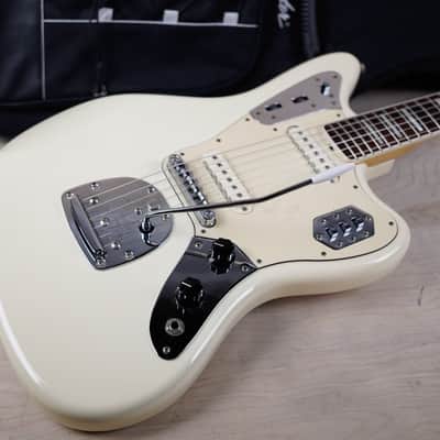 Fender Ken Custom FSR Classic Player Jaguar Special 2013 Arctic White w/ Bag image 4