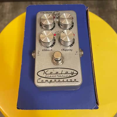 Keeley C4 4-Knob Compressor 2010s - Silver image 1