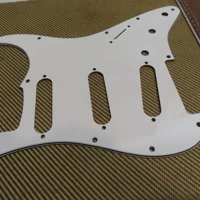 FENDER  STRATOCASTER PICKGUARD 3 ply very EARLY 1970's 1973 CLEAN! ORIGINAL! image 6