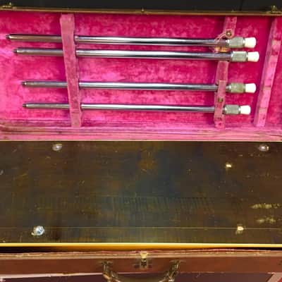 Gibson Console Grande D8 Double Neck Non Pedal Steel Guitar 50s w/ OHSC & Legs image 9