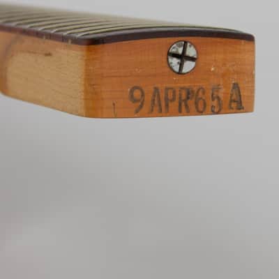 Fender Duo-Sonic II Solid Body Electric Guitar (1965), ser. #L78307, original tan hard shell case. image 12