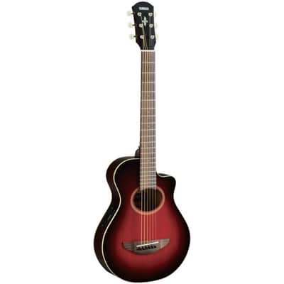 Yamaha APX T2 Travel Electro Acoustic - Dark Red Burst image 2