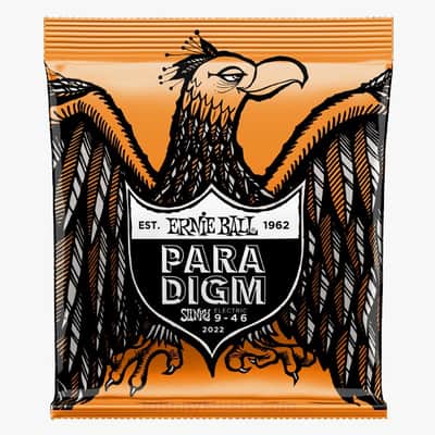 Hybrid Slinky Paradigm Electric Guitar Strings 9-46 Gauge Plasma Enhanced Nanotreated Set w/ RPS image 1