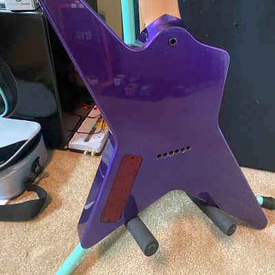 LEF Custom Guitars Star w/ Original Purple Flake Paint image 3