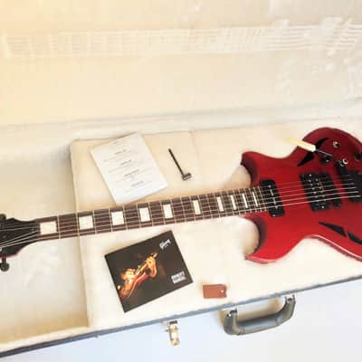 Gibson N-225 Nighthawk Custom '2013 Trans Cherry w/case image 9