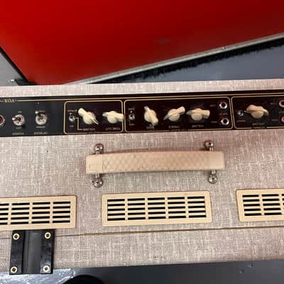 Vox AC30HW2X Hand-Wired 2-Channel 30-Watt 2x12" Blue Alnico Guitar Combo 2010 - 2019 - Fawn image 4