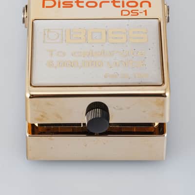 BOSS Distortion DS-1  GOLD 1998 + Showroom DISPLAY! Extremely RARE image 14
