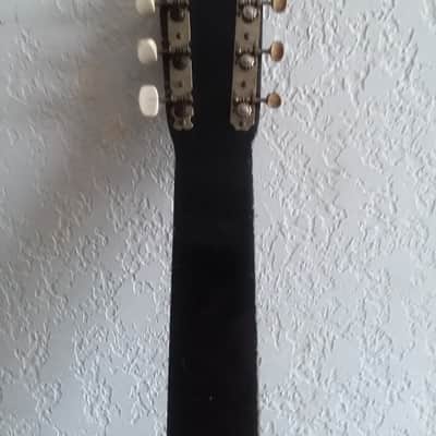 Vintage Electric 6-String Lap Steel Art Deco Guitar with original case 40's-50's image 8