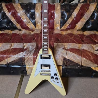 ESP Flying V Edwards EX JUDAS PRIEST Artist Owned by Andy Sneap STAGE PLAYED Gibson Custom Parts Electric Guitar image 1
