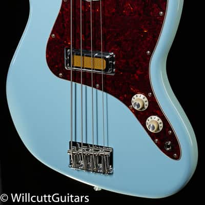 Fender Gold Foil Jazz Bass Sonic Blue (102) image 1