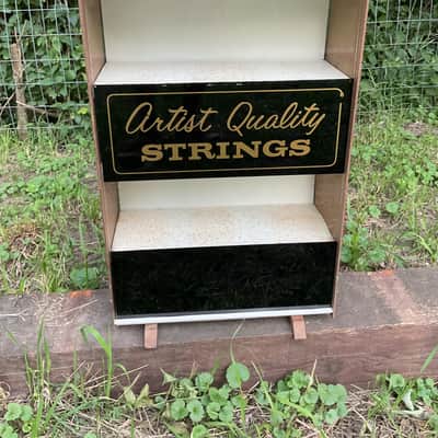 Kay Display Case “Artist Quality Strings” 1950’s-1960’s image 1